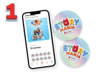 Migros Story Mania stamp card