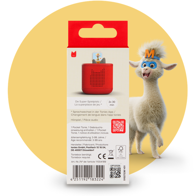 Pocket Tonie «Melba» Rückseite