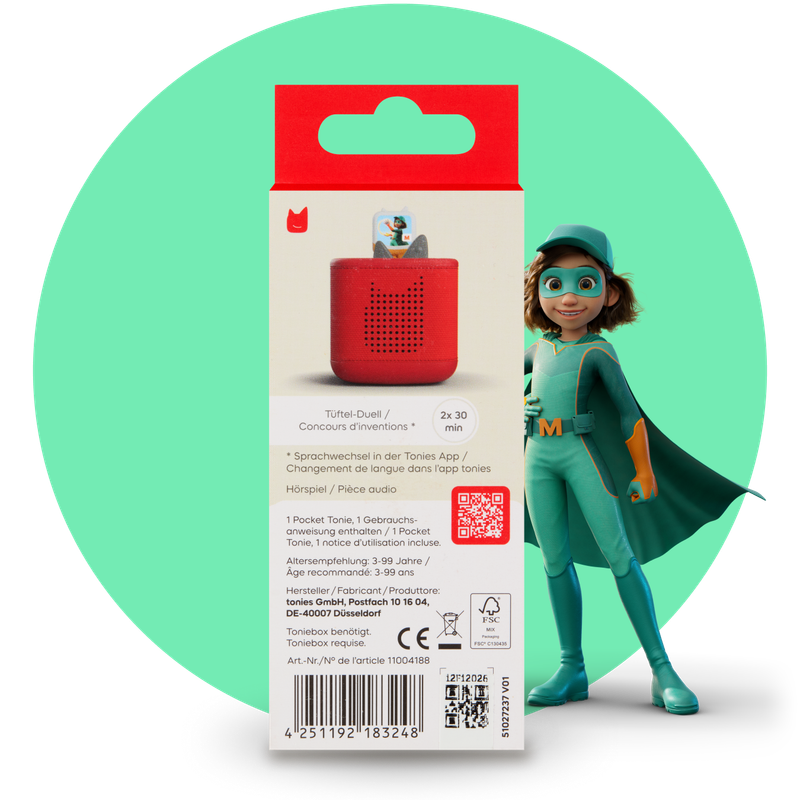 Pocket Tonie «Millie» Rückseite