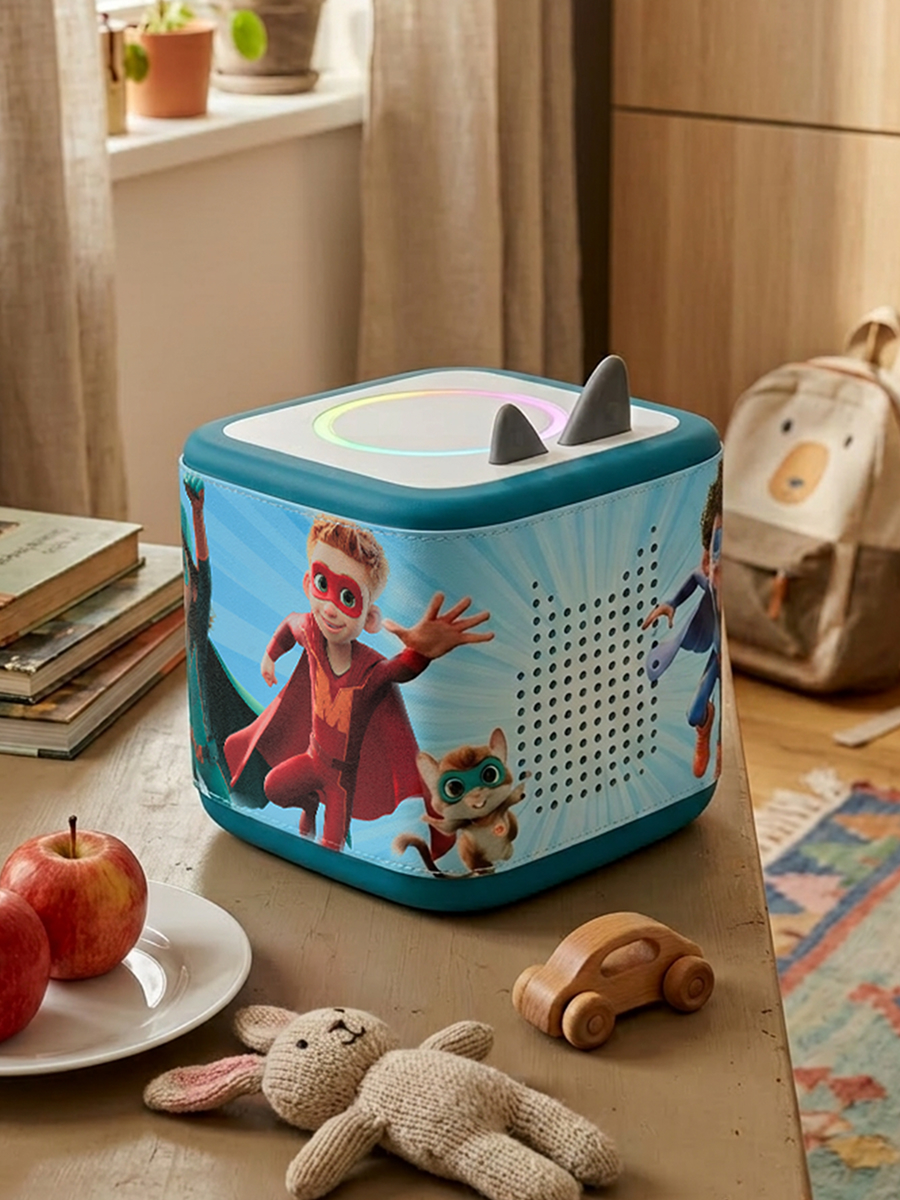 Toniebox Meeresgrün mit Mimigs-Hülle